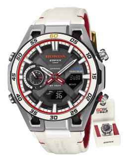 Edifice Honda Special Edition of the 60th Anniversary of the First Victory in F1 Relógio Sospensione Homem ECB-2300HR-1AER