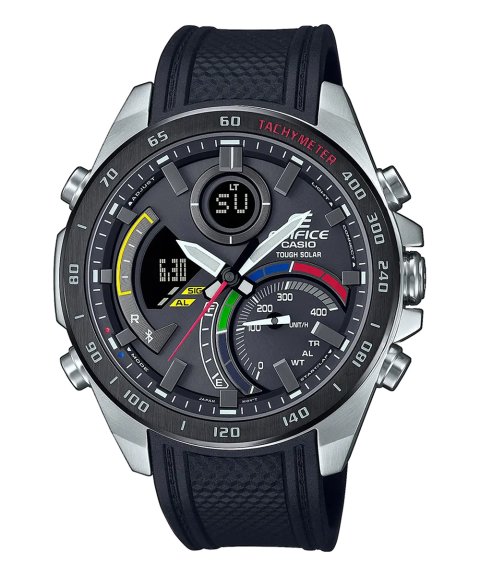 Edifice Bluetooth Solar Racing Multi Colour Relógio Homem ECB-900MP-1AEF Edifice Bluetooth Solar Racing Multi Colour Relógio Homem ECB-900MP-1AEF