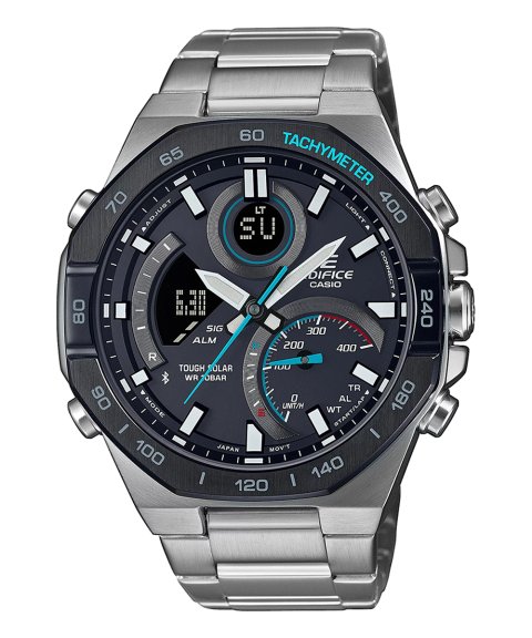 Edifice Bluetooth Solar Racing Relógio Homem ECB-950DB-1AEF Edifice Bluetooth Solar Racing Relógio Homem ECB-950DB-1AEF