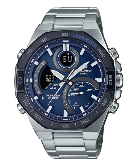 Edifice Bluetooth Solar Racing Relógio Homem ECB-950DB-2AEF Edifice Bluetooth Solar Racing Relógio Homem ECB-950DB-2AEF