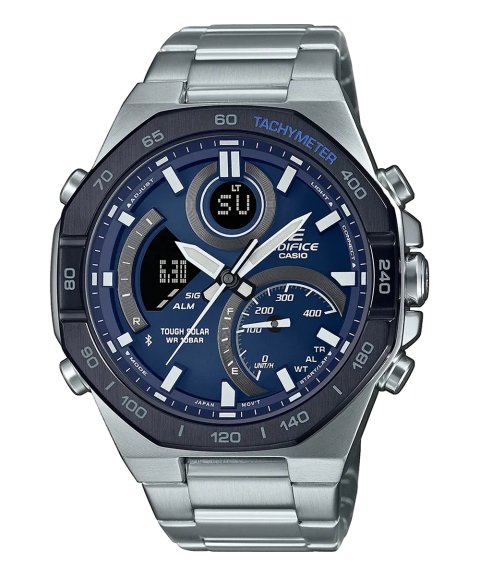 Edifice Bluetooth Solar Racing Relógio Homem ECB-950DB-2AEF