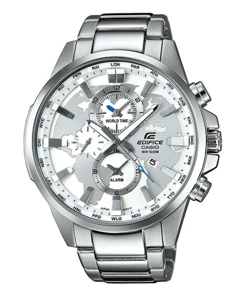 Edifice Classic World Map Relógio Homem EFR-303D-7AVUEF