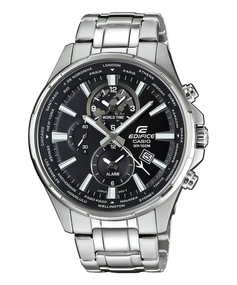 Edifice Claasic World Map Relógio Homem EFR-304D-1AVUEF Edifice Claasic World Map Relógio Homem EFR-304D-1AVUEF