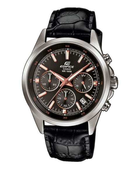 Edifice Classic Urban Leather Relógio Homem EFR-527L-1AVUEF Edifice Classic Urban Leather Relógio Homem EFR-527L-1AVUEF