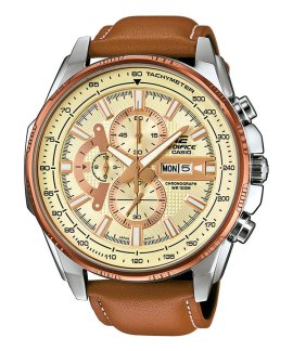 Edifice Classic World Time Chronograph Relógio Homem EFR-549L-7AVUEF