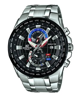 Edifice Classic World Map Chronograph Relógio Homem EFR-550D-1AVUEF