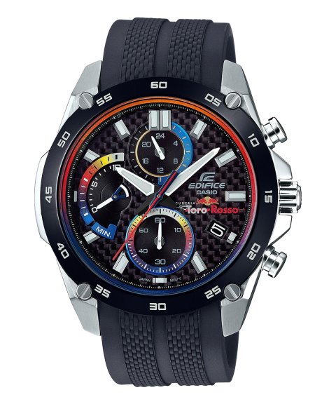 Edifice Classic Premium Toro Rosso Relógio Chronograph Homem EFR-557TRP-1AER Edifice Classic Premium Toro Rosso Relógio Chronograph Homem EFR-557TRP-1AER
