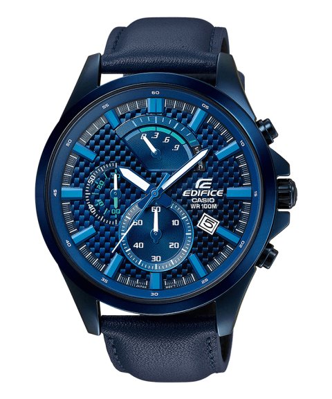 Edifice Retrograde Chronograph Relógio Homem EFV-530BL-2AVUEF Edifice Retrograde Chronograph Relógio Homem EFV-530BL-2AVUEF