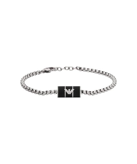 Emporio Armani Black Matte Lacquer Joia Pulseira Homem EGS2920040 Emporio Armani Black Matte Lacquer Joia Pulseira Homem EGS2920040