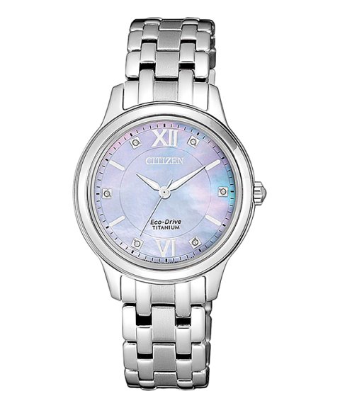 Citizen Super Titanium Lady Relógio Eco-Drive Mulher EM0720-85Y