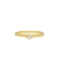 Encantus Solitaire Joia Anel Ouro 18K e Diamante Mulher ENC18KAA00310605G