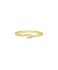 Encantus Solitaire Joia Anel Ouro 18K e Diamante Mulher ENC18KAA00313709G