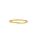 Encantus Solitaire Joia Anel Ouro 18K e Diamante Mulher ENC18KAA00316105G