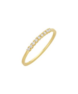 Encantus Memories Joia Anel Ouro 18K e Diamante Mulher ENC18KAA03121619