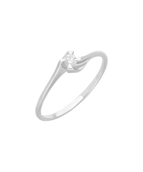 Encantus Solitaire Joia Anel Ouro 18K e Diamante Mulher ENC18KAAN0319908