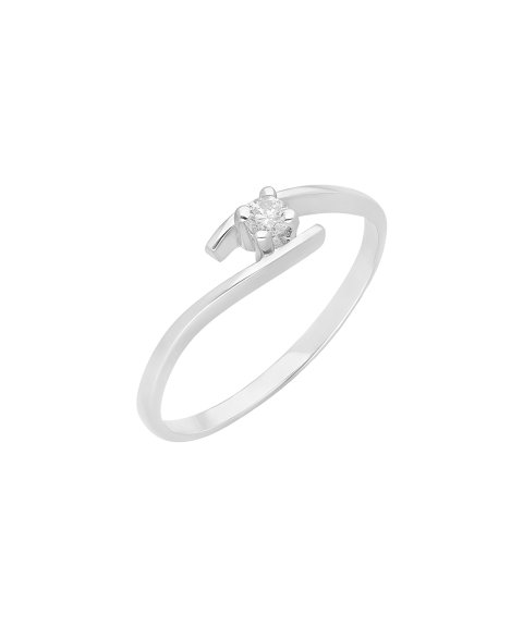 Encantus Solitaire Joia Anel Ouro 18K e Diamante Mulher ENC18KAAN0320108