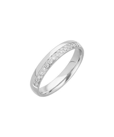 Encantus Evermore 3.5mm Joia Aliança Ouro 19.2K e Diamantes ENCA4P