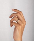 Encantus Evermore 4mm Joia Aliança Ouro 19.2K e Diamante ENCA5P