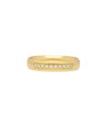 Encantus Evermore 4mm Joia Aliança Ouro 19.2K e Diamantes ENCB1P