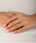 Encantus Evermore 3mm Joia Aliança Ouro 19.2K ENCB4