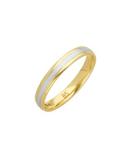 Encantus Evermore 3mm Joia Aliança Ouro 19.2K ENCB5