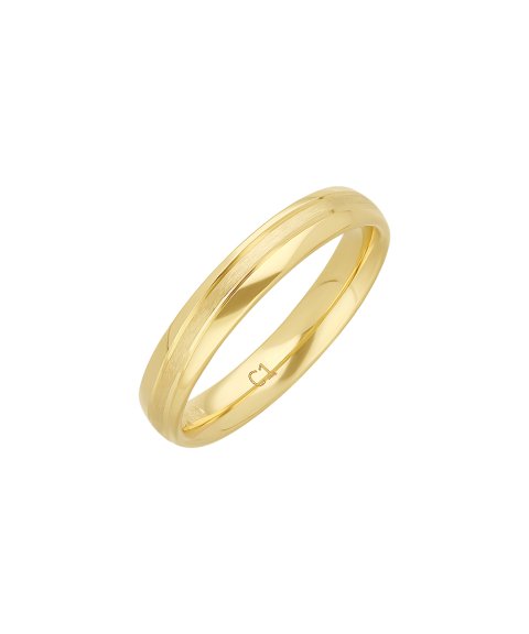Encantus Evermore 3mm Joia Aliança Ouro 19.2K ENCC1