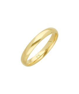 Encantus Evermore 3mm Joia Aliança Ouro 19.2K ENCC5