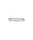 Encantus Evermore 3mm Joia Anel Aliança Ouro 19.2K e Diamante Mulher ENCD2P