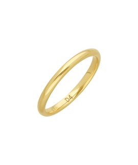 Encantus Evermore 2mm Joia Aliança Ouro 19.2K ENCD4