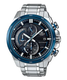 Edifice Racing Solar Chrono Relógio Homem EQS-600D-1A2UEF