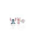 Disney Stitch e Angel Joia Brincos ES00088SL.CS Disney Stitch e Angel Joia Brincos ES00088SL.CS