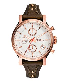 Fossil Original Boyfriend Relógio Chronograph Mulher ES3616