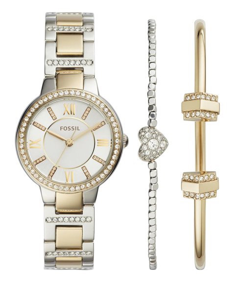 Fossil Virginia Relógio Pulseira Mulher ES4022SET Fossil Virginia Relógio Pulseira Mulher ES4022SET
