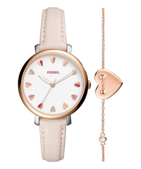 Fossil Jacqueline Set Relógio Pulseira Set Mulher ES4351SET Fossil Jacqueline Set Relógio Pulseira Set Mulher ES4351SET