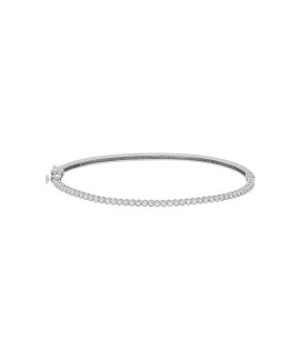 DonaZinda Branca Joia Pulseira Bangle Ouro 19.2K Mulher ESC01OB