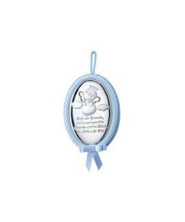 Casa Anjo da Guarda Decoração Medalha de berço Menino EV5104/01PC