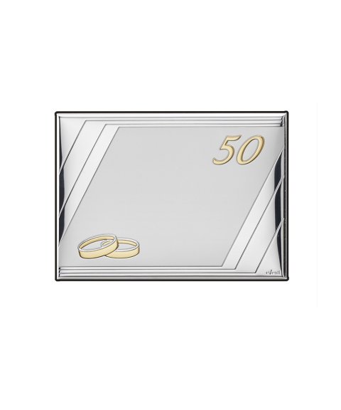 Casa Aniversário de Casamento - 50 Anos 9x13 Placa de Gravação EV9195/09C Casa Aniversário de Casamento - 50 Anos 9x13 Placa de Gravação EV9195/09C
