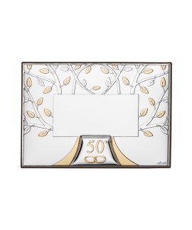 Casa Aniversário de Casamento - 50 Anos 13x18 Placa de Gravação Árvore da Vida EV9245/13C