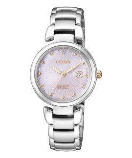 Citizen Super Titanium Lady Relógio Eco-Drive Mulher EW2506-81Y