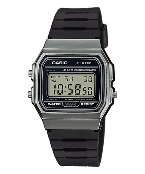 Casio Collection Retro Relógio F-91WM-1BEF Casio Collection Retro Relógio F-91WM-1BEF