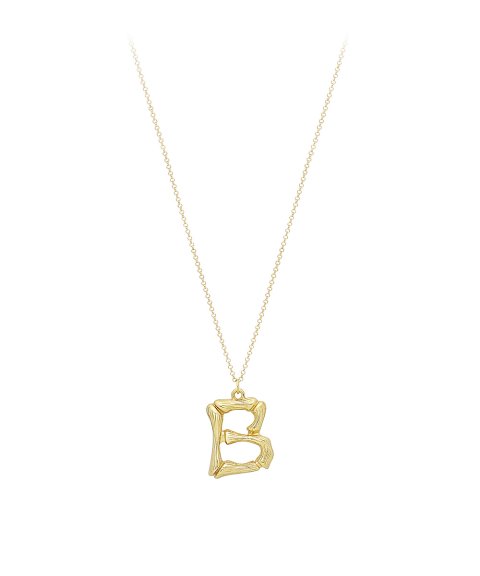 Hav-vah Letra B Joia Colar Mulher F00-1472D-B Hav-vah Letra B Joia Colar Mulher F00-1472D-B