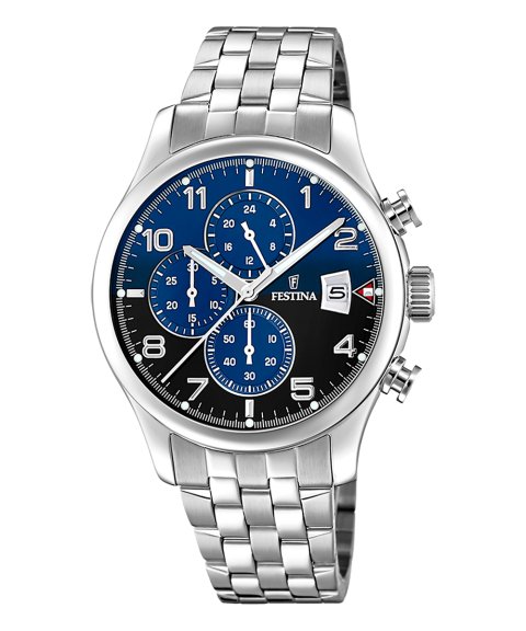 Festina Timeless Chronograph Relógio Cronógrafo Homem F20374/8