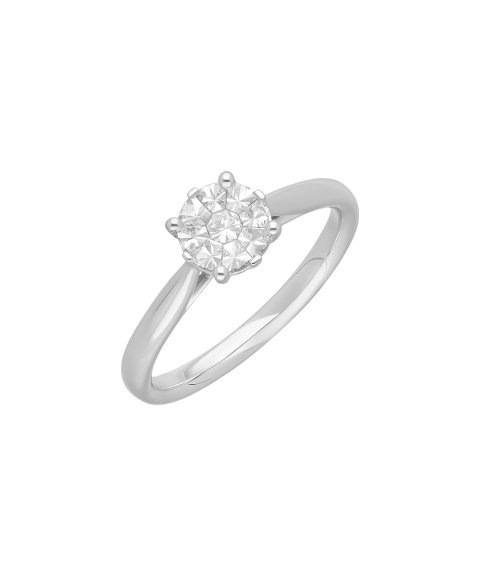 Encantus Giant Heart Joia Anel Ouro 19.2K e Diamantes Mulher R0959102ZWA Encantus Giant Heart Joia Anel Ouro 19.2K e Diamantes Mulher R0959102ZWA