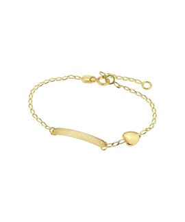 Time Road Joia Pulseira Ouro 9K Menina FG00021/14
