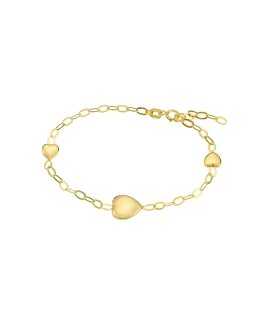 Time Road Joia Pulseira Ouro 9K Mulher FG00030 18
