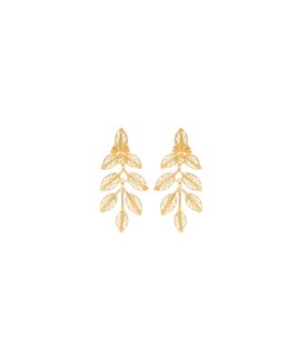 Portugal Jewels Ciclo Joia Brincos Folhas Mulher FPB0120.D