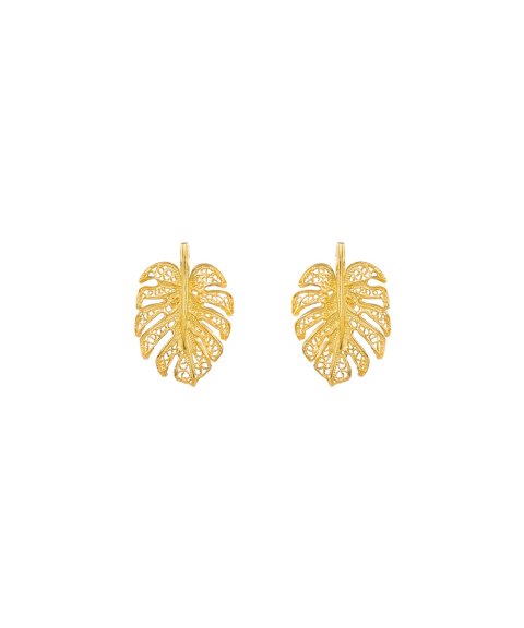 Portugal Jewels Ciclo Joia Brincos Monstera Mulher FPB0120MO.D Portugal Jewels Ciclo Joia Brincos Monstera Mulher FPB0120MO.D