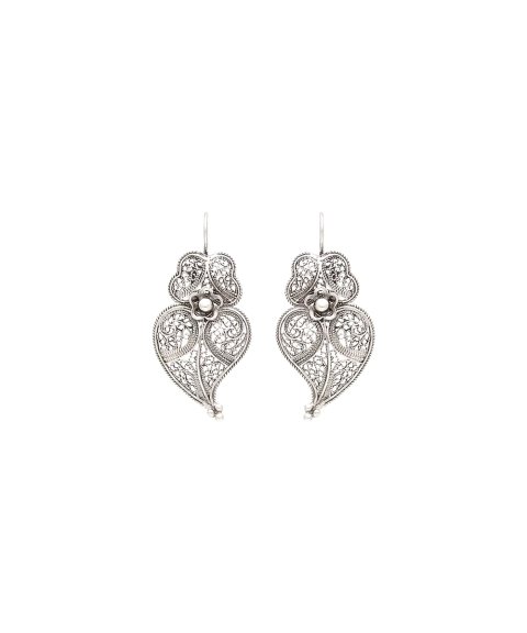 Portugal Jewels Coração de Viana Joia Brincos Clássicos Mulher FPB0135CV_45 Portugal Jewels Coração de Viana Joia Brincos Clássicos Mulher FPB0135CV_45