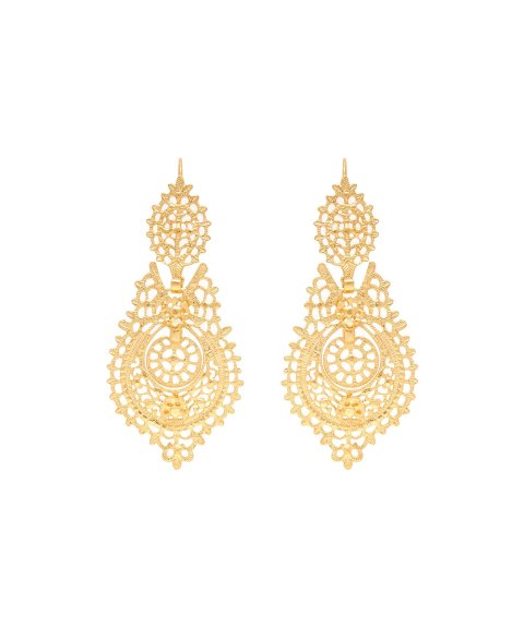 Portugal Jewels Rainha Joia Brincos Os Clássicos Mulher FPB0225RAD