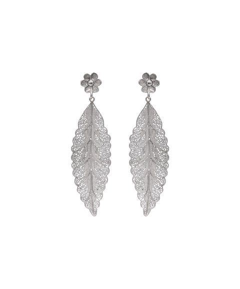 Portugal Jewels Ciclo Joia Brincos Folha Mulher FPB0240 Portugal Jewels Ciclo Joia Brincos Folha Mulher FPB0240
